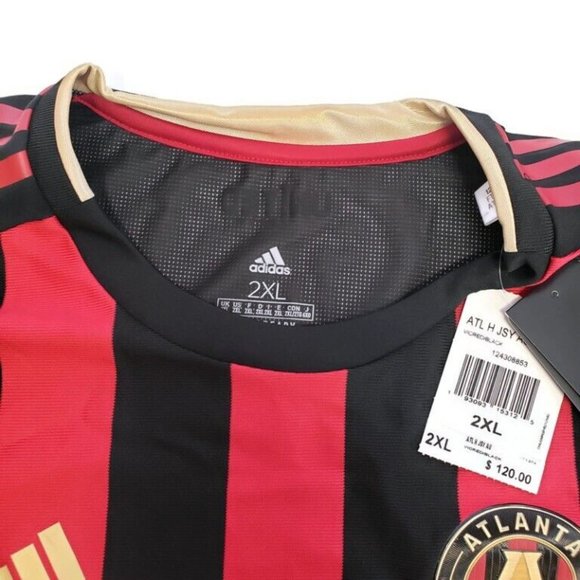 Adidas 2019 Atlanta United FC Home MLS Soccer Football SS Jersey Mens Size 2XL - Picture 4 of 9
